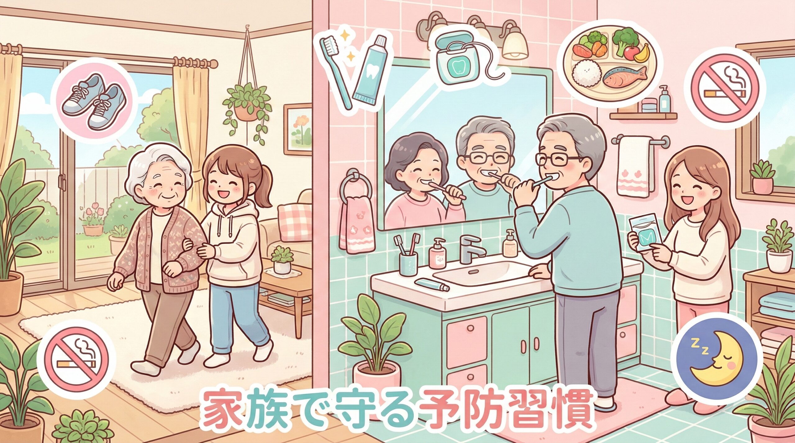 家族でできる予防習慣